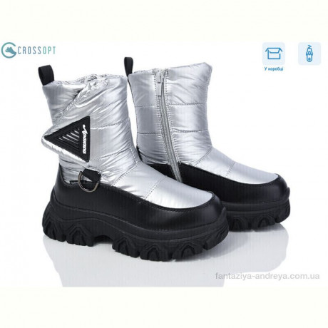 Дутики CROSSOPT TJ1014P-1 silver