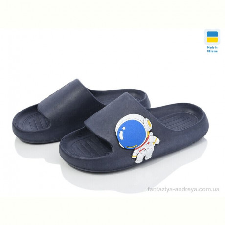 Шлепки Golden Lion 2350 синій