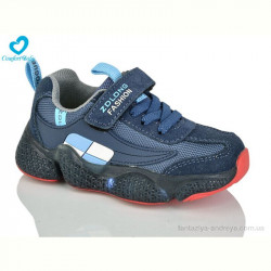 Кроссовки Comfort-baby 19970 синій-червоний