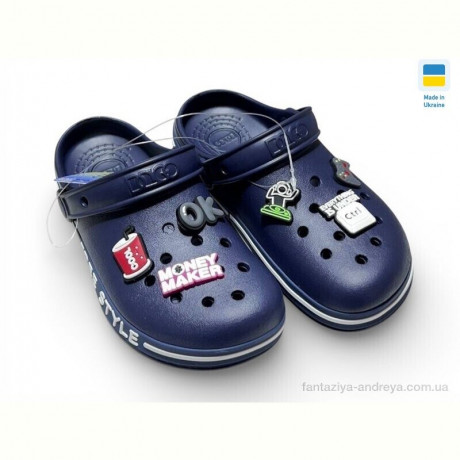 Кроксы Rai shoes 329 синій