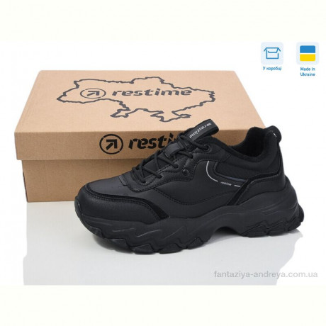Кроссовки Restime AWZ24294 black