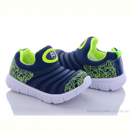 Кроссовки Class Shoes BD703-2 сине-салатовый