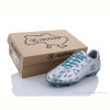 Футбольная обувь Restime DMB21413-2 silver-cyan