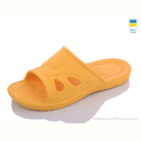 Шлепки SANLIN 2 Мікі маус жовтий