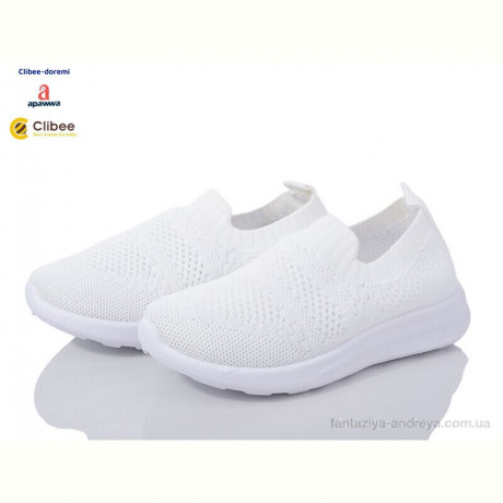 Слипоны Clibee-Doremi Z515 white