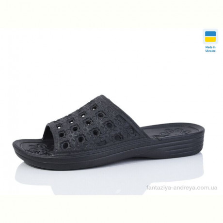 Шлепки Progress Крок Ж С19 чорний