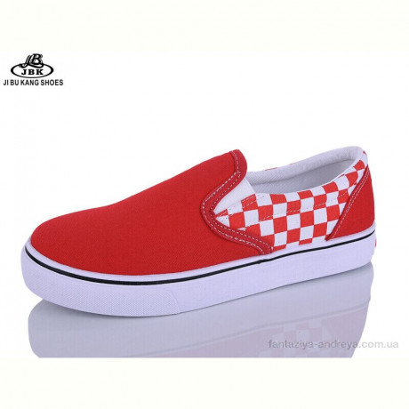 Слипоны Jibukang 01-222 red