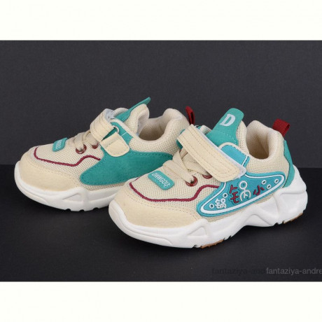 Кроссовки Class Shoes BDK1971-4 бело-зеленый