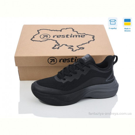 Кроссовки Restime SWL25533 black