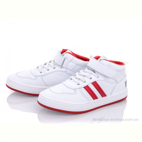 Кроссовки Violeta Y73-L1197 white-red