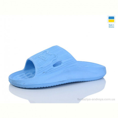 Шлепки Alex 77-11 блакитні