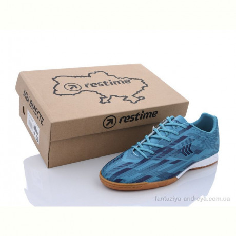 Футбольная обувь Restime DMB21419 cyan-navy