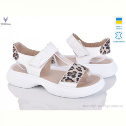 Босоножки Viscala 23514-176 б.ш.+беж.нуб.