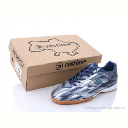 Футбольная обувь Restime DMB21419 navy-silver