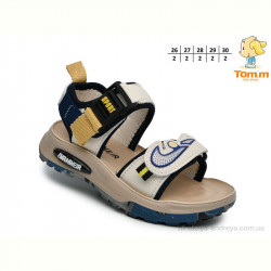 Сандалии TOM.M B2939 беж-синій