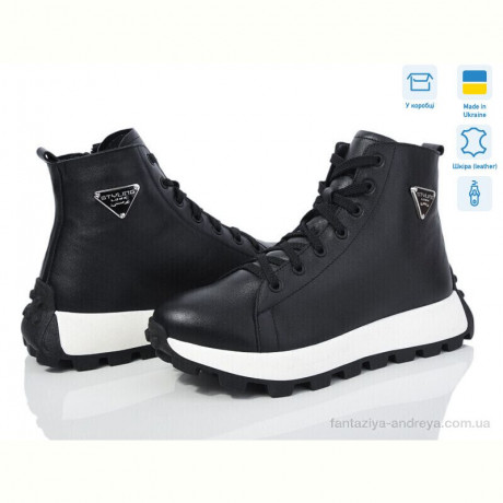 Ботинки Royal-shoes 21 black демі