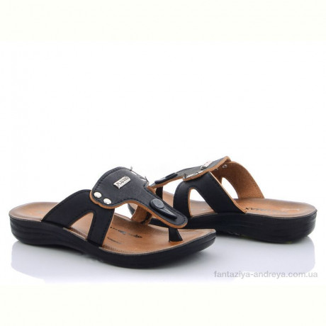 Шлепки Selena 1759 черные