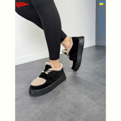 Кроссовки ARTO 570 ч.з.беж. хутро